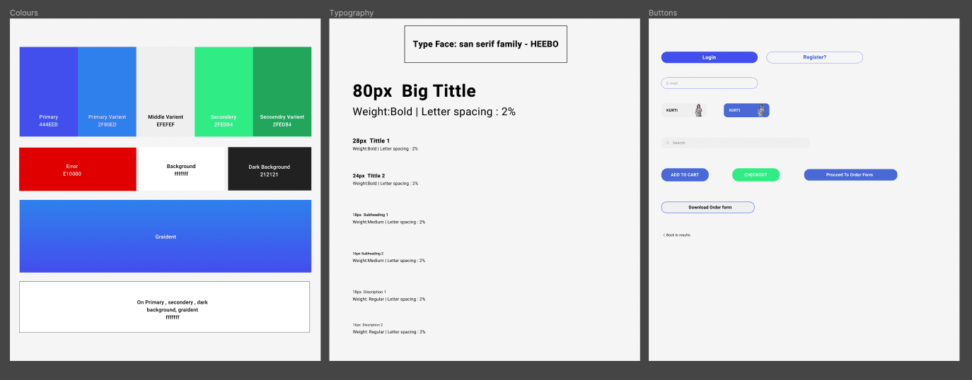 Small design system — B2B Dock